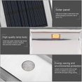 thumbnail image 5 of 2 LED Solar Powered PIR Motion Sensor Wall Light Garden Security Lamp - Silver White, 5 of 5