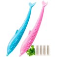 thumbnail image 1 of Cats Toothbrush,Cat Fish Shape Toothbrush, Toothbrush for Cats,Cleaning Toy, 1 of 4