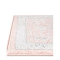 thumbnail image 6 of Unique Loom Aurelia Collection Area Rug - Trajan (2' x 6' Runner Rose/Black), 6 of 7