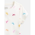thumbnail image 3 of Wonder Nation Girls Kid Tough Tee with Short Sleeves, Sizes 4-18 & Plus, 3 of 3