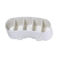 thumbnail image 4 of Caja de almacenamiento de 5 calcetines de rejilla, cajas divisorias, lazos, contenedor de almacenamiento para armario, cajón, dormitorio, sala de Blanco Macarena Contenedor de almacenamiento de calcetines, 4 of 8