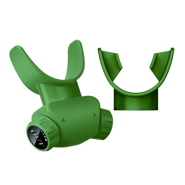 Yinanstore Breathing Exercise Device Comfortable Lung Training Fitness Breathing Training Green