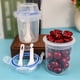 thumbnail image 5 of Vasos Para Yogur Parfait, Recipientes Para Yogur Parfait, Tarros Para Preparar Comidas, Recipientes Herméticos Para Avena Con Cuchara Y Tenedor, Vaso Multifuncional Para Cereales Y Frutas Para Lleva, 5 of 8