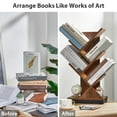 thumbnail image 4 of Librería Bookshelf Ruboka con 5 estantes en forma de árbol, 5 niveles, 4 of 8