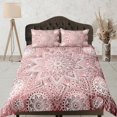 thumbnail image 1 of Mandala rosa Juego de Funda Nórdica Ropa de Cama Boho Ropa de Cama Hippie Funda de Almohada,, 1 of 4