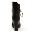 thumbnail image 3 of LADY COUTURE fashion bootie with zipper and ring tap, CLASSIC BLACK 11 M US, 3 of 5