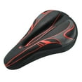 thumbnail image 5 of Bike Seat Cushion Padded Bike Seat Cove, Extra Padding Saddle fit with Stationary Exercise Bike, Outdoor and Indoor Red, 5 of 8