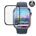 thumbnail image 1 of [2 Packs] PST Apple Watch iWatch Series 10 42mm Protecteur d'Écran, Protecteur d'Écran 3D Incurvé à Couverture Complète Compatible avec Étui et Sans Bulles, 1 of 3