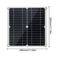 thumbnail image 3 of 20 Watt 12 Volt Solar Panel Kit Monocrystalline Solar Panel + 40A PWM Charge Controller, 3 of 8