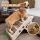thumbnail image 5 of Escalera Plegable para Perros para Cama, Escalera Perro con Patas Antideslizantes, Rampas para Perro, para Interiores y Exteriores, 49.5 cm de Altura, Plegable, Soporta 165 Libras, 4 Pisos (Beige), 5 of 7