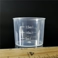 thumbnail image 1 of Lefu Measuring Cups,10Pcs 15ml Transparent Clear Plastic Double-scale Medicine Measuring Cup, 1 of 6