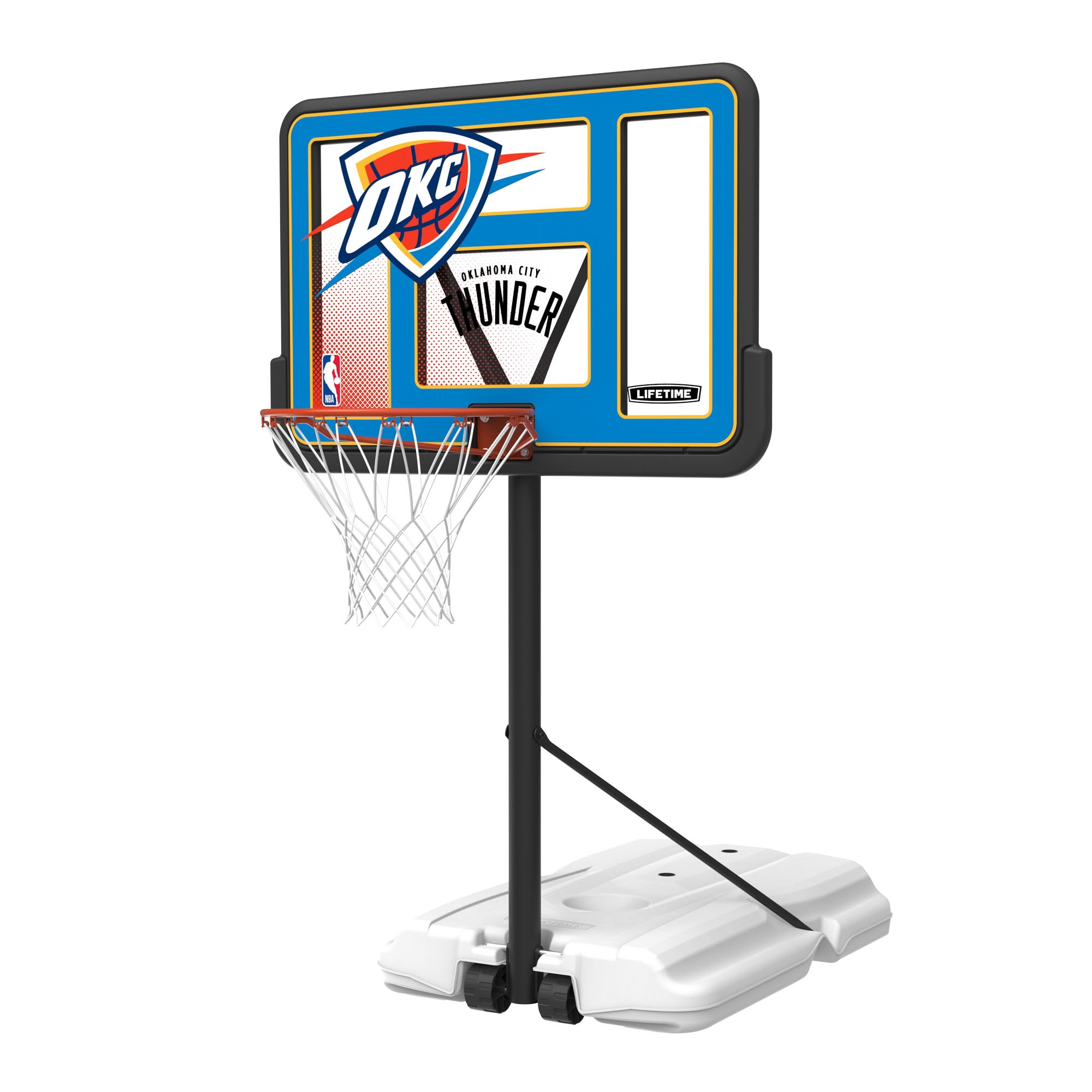 Lifetime NBA Oklahoma City Thunder Poolside Basketball Hoop, Outdoor