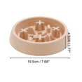 thumbnail image 2 of 1 Pc Convenient Round Dog Bowl for Indoor and Outdoor ABS Pink, 2 of 4