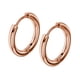 thumbnail image 1 of Sonducket Pendientes de aro de plata para mujer, diseño único, acero inoxidable, cartílago, nariz, regalos, accesorios de joyería, oro rosa, Type3 NO3, 1 of 6