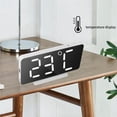 thumbnail image 3 of Bewildely Reloj despertador LED digital para el hogar, relojes electrónicos multifuncionales exquisitos, dispositivo de tiempo, dispositivos de Decoración del hogar, 3 of 6