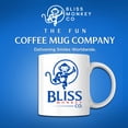 thumbnail image 6 of Bliss Monkey Co. Espresso Yourself Coffee Mug - Fun and Playful Coffee Mug - 11 Ounce Mug for Coffee Lovers - Premium Ceramic - Design Printed On Both Sides - BMCM04603, 6 of 6