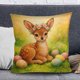 thumbnail image 3 of Funda de almohada con temática de Pascua, ideal para dibujar sobre decoración navideña. Un regalo para niños. Regalos de Pascua para mujeres, hombres y familias. Paquete de almacenamiento de poliéster, 3 of 5