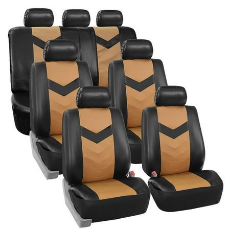 Full Set Of Faux Leather Car Seat Covers Full Set Of Faux Leather Car Seat Covers
