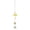 A003- Style C, variant on Crystal Suncatcher, Sun Catchers Indoor Window, Bohemian Decor, Green Decor, Gold Decorations, Four-Leaf Clover Sunflower Ginkgo Biloba Hanging Decor 14X2 In, Rainbow Prism