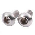 thumbnail image 3 of M6X12mm Stainless Steel Hex Socket Button Screws 250 Pcs, 3 of 4