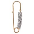 thumbnail image 1 of EeaseCA 1pc Rhinestone Brooch Safety Pin Clothes Sweater Shawl Clip Waistline Pin, 1 of 7