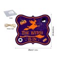 thumbnail image 2 of 1PC Halloween Door Signboard Halloween Decorations Door Hangers I Smell Kids Door Hangers Halloween Welcome Sign Front Door Halloween Wreath Farmhouse Halloween Decoration, 2 of 2