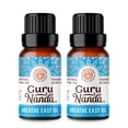 thumbnail image 1 of Aceite esencial GuruNanda Breathe Easy 100% natural 30 ml x2, 1 of 9