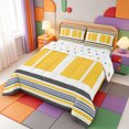 thumbnail image 2 of Erosebridal Linear Geometric Print King Size Comforter Sets,Minimalist Lines Comforters King Size,Polkadot Reversible,3-Piece,1 Comforter and 2 Pillowcases, 2 of 7