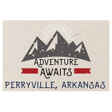

Perryville Arkansas Souvenir 2x3 Inch Fridge Magnet Adventure Awaits Design