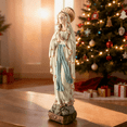 thumbnail image 2 of 15H Virgin Mary Praying Statue Catholic Resin Figurine Home & Outdoor Garden Decor, 2 of 10