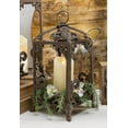 thumbnail image 2 of GG Collection 95167 Medium Metal Acanthus Leaf Lantern, 2 of 2