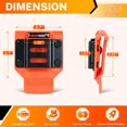 thumbnail image 2 of MELOTOUGH Tool Holder for Belt, Tape Measure Holder Drill Catcher Belt Clips,Tape Measure Holder, 2 of 7