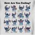 thumbnail image 2 of Men's Lilo & Stitch How Are You Feeling  Sweatshirt White Medium, 2 of 4