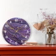 thumbnail image 6 of Dreamtimes Marble Texture Wall Clock, 10 Inch Silent Non Ticking Round Clock Oil Painting Clock Easy to Read Clock for Living Room Bedroom Bathroom Home Decor, 6 of 7