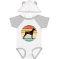 thumbnail image 3 of Inktastic Doberman Dog Retro Sunset Boys or Girls Baby Bodysuit, 3 of 5
