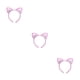 thumbnail image 2 of Diadema con orejas de gato Qarigey Rosa, 2 of 6