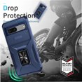 thumbnail image 4 of Funda para GANGXUN Google Pixel 7 - Soporte metálico, Función magnética, Azul, 4 of 5