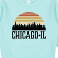 thumbnail image 3 of Inktastic Chicago Illinois Skyline Vintage Toddler Sweatshirt, 3 of 4