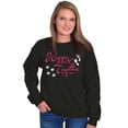 thumbnail image 4 of Happy Together Pet Owner Dog Cat ion Women Crewneck Sweatshirt Brisco Brands S, 4 of 5