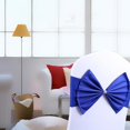 thumbnail image 2 of Chair Sashes 10Pack Elastic Slider Chair Bow Spandex Chair Cover Bands Party Chair Ribbons for Wedding Banquet Decorations, 2 of 2