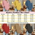 thumbnail image 2 of Zunfeo Women's Long Sleeve Tops Pullover Plus Size Fall Tops Casual Loose Tunic T Shirts, 2 of 4