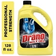 thumbnail image 3 of (2 pack) Drano Max Gel Drain Clog Remover, Commercial Line, 128 fl oz, 3 of 15