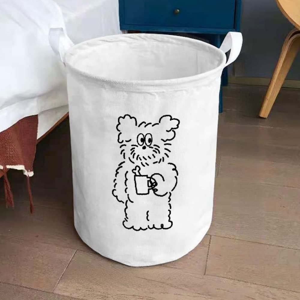 Pikadingnis Kawaii Collapsible Laundry Hamper Cartoon Animal Patterns