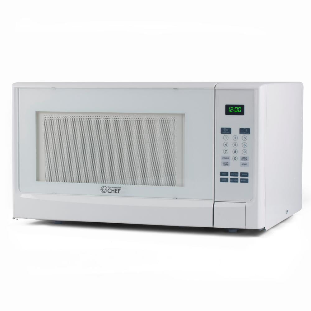Commercial Chef CHM14110W6C 1.4 Cu. Ft. 1100W Countertop Microwave