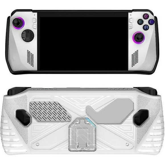 Soft Silicone Kickstand Protective Case For Asus Rog Ally Gaming Handheld, Non-slip And Anti-scratch Shockproof Cover
