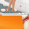 thumbnail image 4 of Baseball Kitchen Mats Runner Rug Rectangular 15.7"x59" Washable Absorbent, 4 of 6