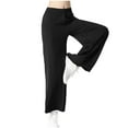 thumbnail image 5 of Buigttklop Pants for Women 2024 Women'S Loose High Waist Wide Leg Pants Workout Out Leggings Casual Trousers Yoga Gym Pants, 5 of 6