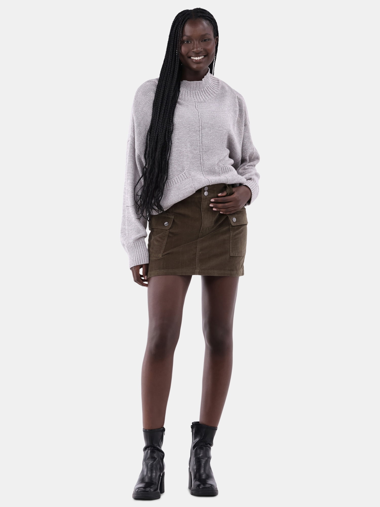 No Boundaries Cargo Mini Skirt Womens