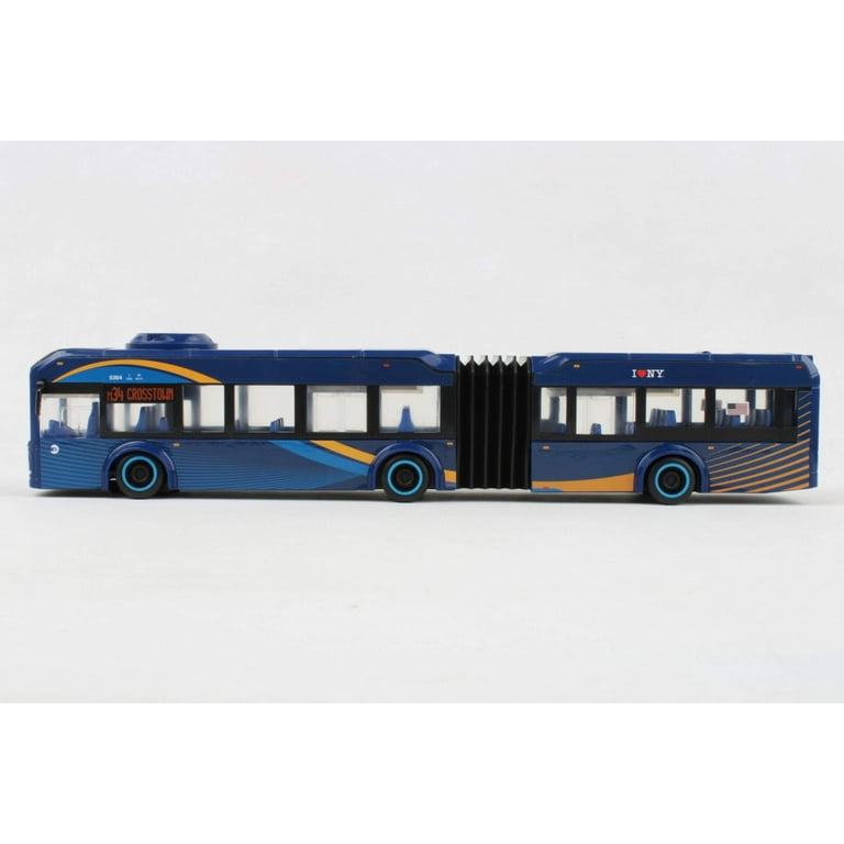 MTA Models Volvo Articulated Bus Toy, 1:43 Scale, Paint MTA Models Volvo Articulated Bus Toy, 1:43 Scale, Paint