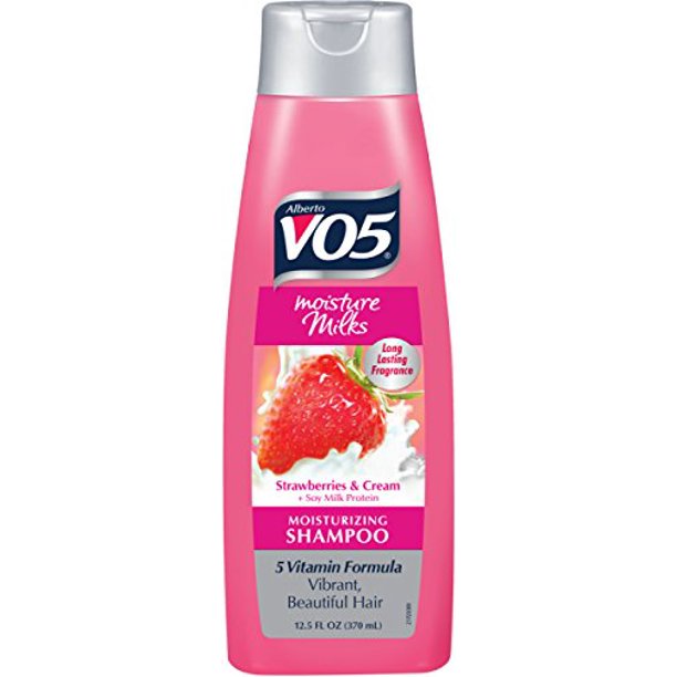 VO5 Moisture Milks Strawberries and Cream Moisturizing Shampoo 12.5 Oz